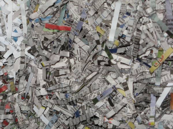 Shredded Newspaper, Good Compost Tumbler Filler