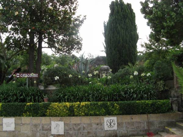 Gardens near Catacombs